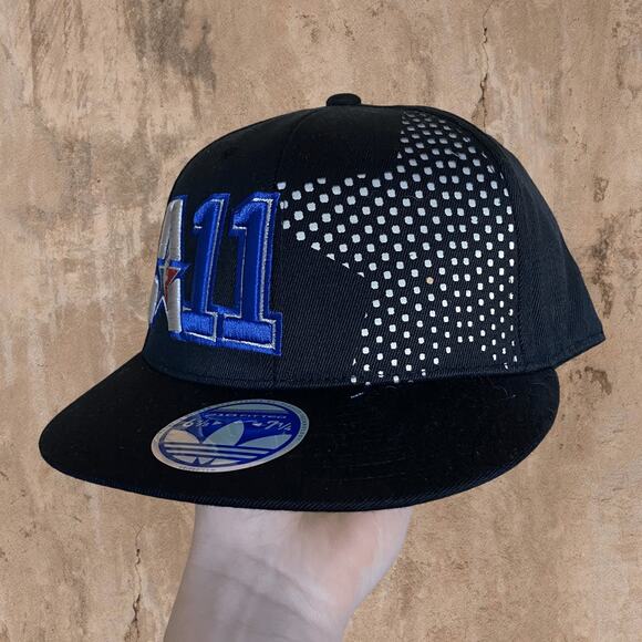 Vintage Y2K Adidas 2011 NBA All Star Game Hat OSFA Large Embroidered Logo - Picture 2 of 8